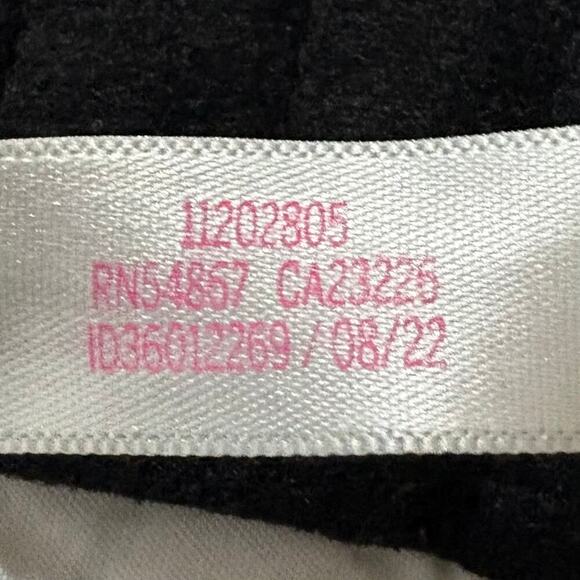 VICTORIA'S SECRET PINK Super Push-Up Bra Black Sz34D D75 Intimates Full Coverage - Picture 9 of 11